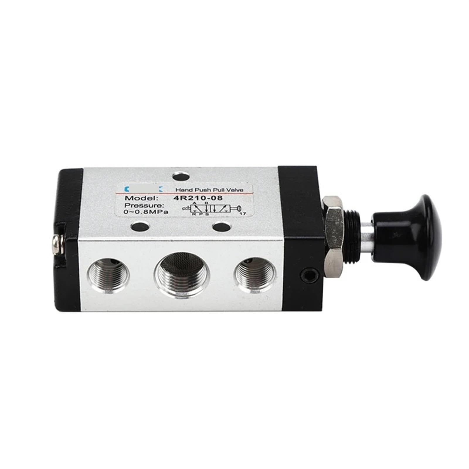 Vanne pneumatique 4R210-08 à levier robuste et étanchéité 1/4