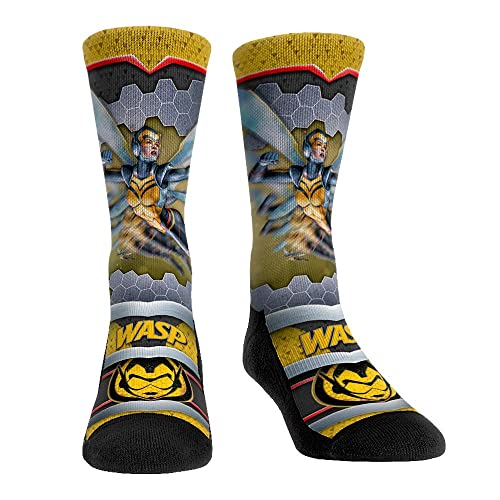 Marvel Super Premium Novelty Socks (Small/Medium, Wasp - Hero Pose)