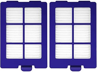 2/6 Pcs Hepa Filters Parts For Eufy Robovac X8, X8 Hybrid Robot Vacuum Cleaners Accessories Replacement (2 Pcs)