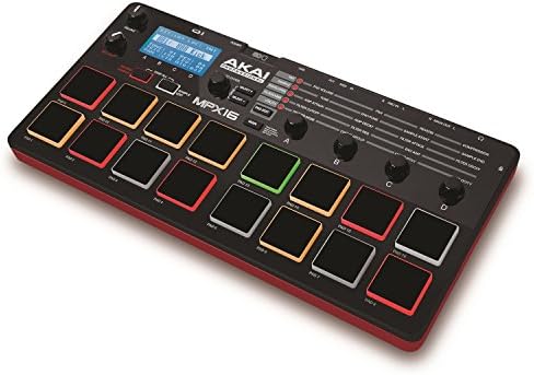 Amazon.com: Akai Professional MPX16 | Portable Finger Drumming  