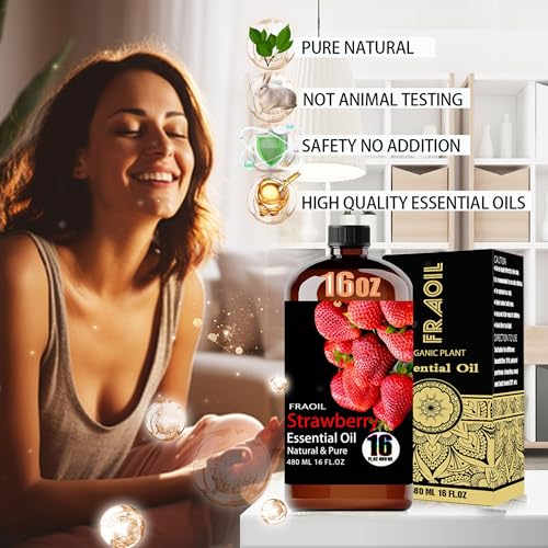 Aceite Esencial de Jazmín y Fresa 8 y 16 Fl Oz miniatura 5