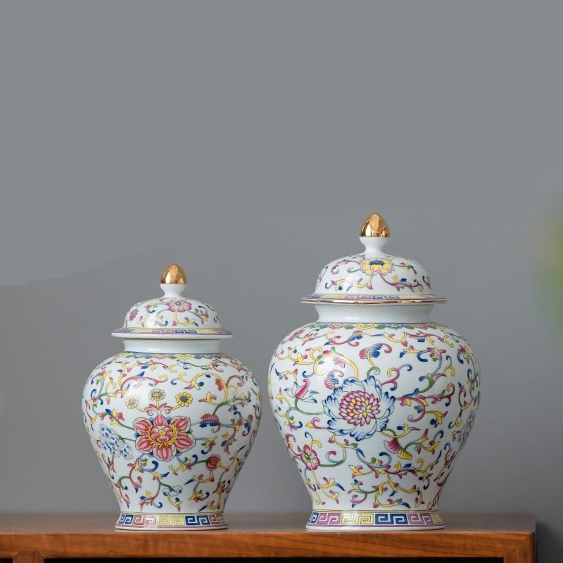 CMBSSTFC Słoik na cukier Ceramiczny pojemnik na herbatę Duża szczelna puszka na żywność Słoik do przechowywania Kanistry kuchenne Ceramiczny słoik do przechowywania żywności Pojemnik na herbatę