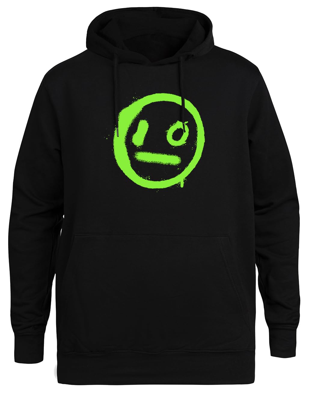 Io O Felpa con Cappuccio Nera Unisex Giacca con Cappuccio Ecologica