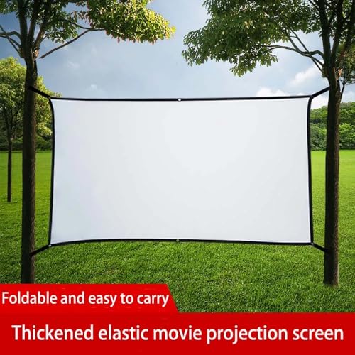 Pantalla portátil plegable para proyector de 150 pulgadas miniatura 5