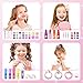 PERRYHOME Kids Makeup Set for Girls, 63 Pcs Washable Non-Toxic Real Cosmetic Toddler Makeup Kit, Unicorn Princess Play Makeup Toys Birthday Gifts, Dress up Time Girl Toys for 3 4 5 6 7 8 9 10 11 12