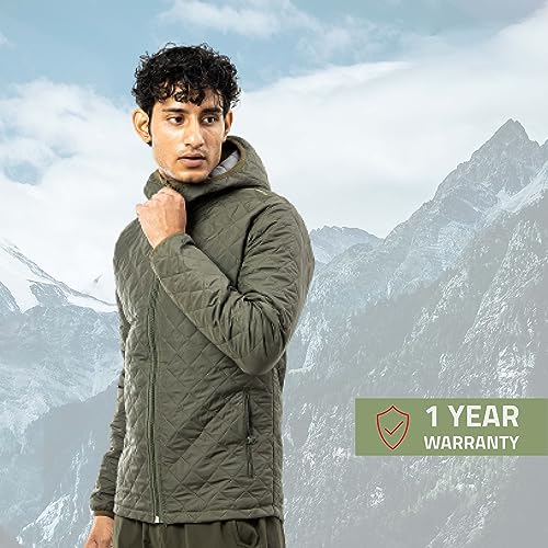 Image of TRIPOLE Quilted Winter Jacket for Daily Use, Hiking and Travelling
