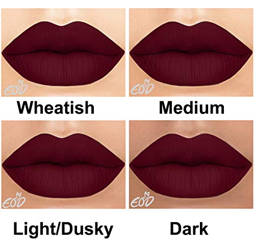 Image of EOD Ultra Soft Matte Lip Cream Liquid Lipstick Non Transfer(Maroon)
