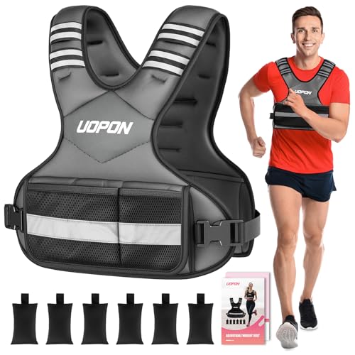 Adjustable Weighted Vest Women, 20-32 Lb Ruck Vest with 6 Ironsand weights - image 1