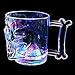 Rhode Island Novelty 4 Inch 16 Oz Light up Skull Glass, One per Order