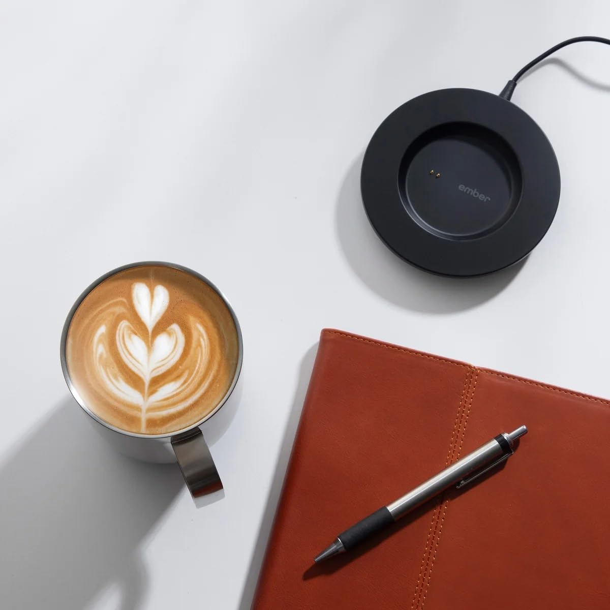 Ember Smart Mug 2, 400 ml, Thermobecher mit Temperaturkontrolle, Edelstahl