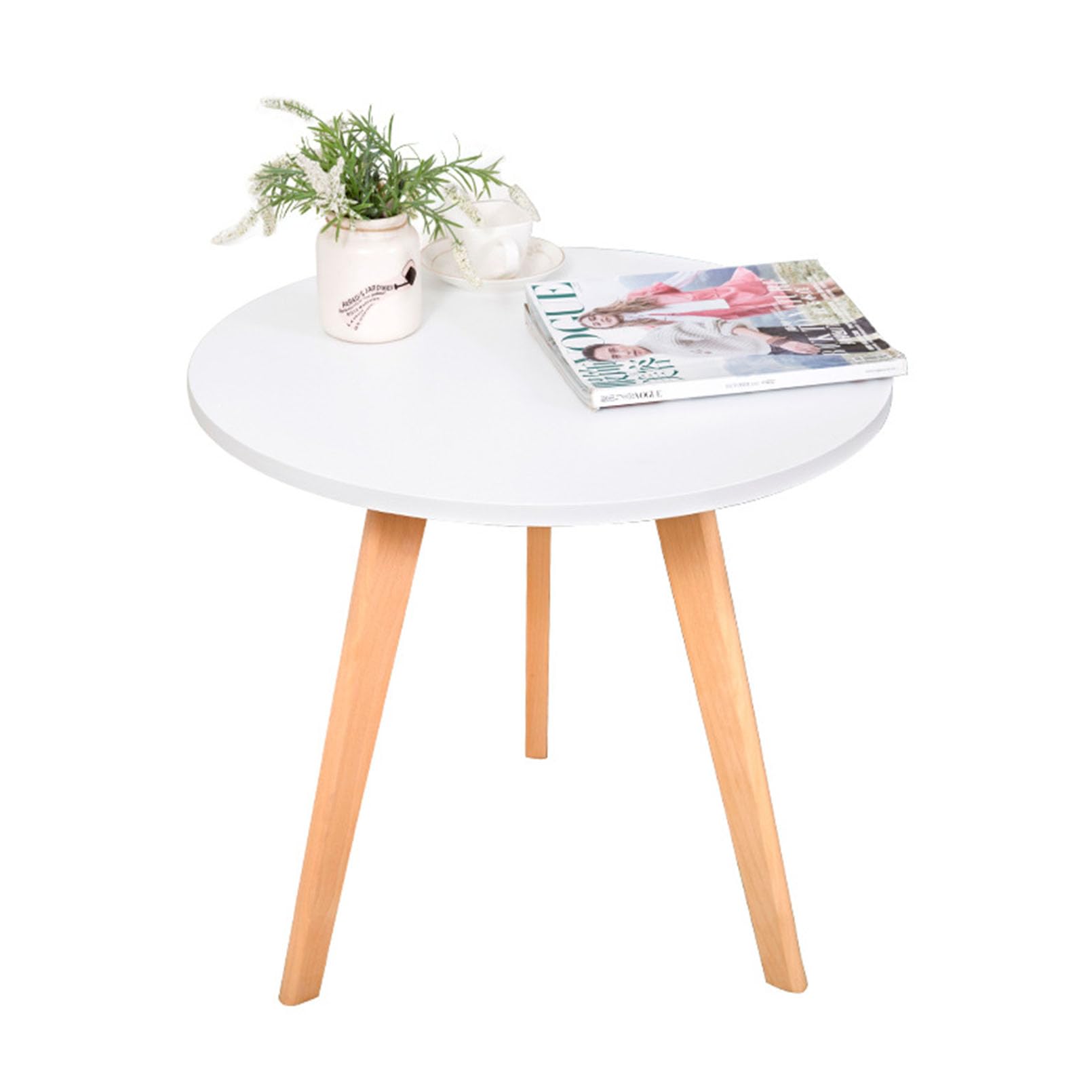 Table basse ronde au design épuré, meuble d appoint chic pour votre thé