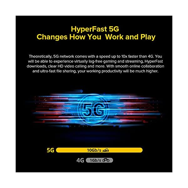 5G Rugged Smartphone, 8GB + 256GB, 5G Network,48MP Four Rear Ai Camera Night Vision Camera,6.1" Screen Android 10, 5200mAh Battery Waterproof Cell phone, NFC Wireless Charging IP68 Ulefone Armor 11 5G