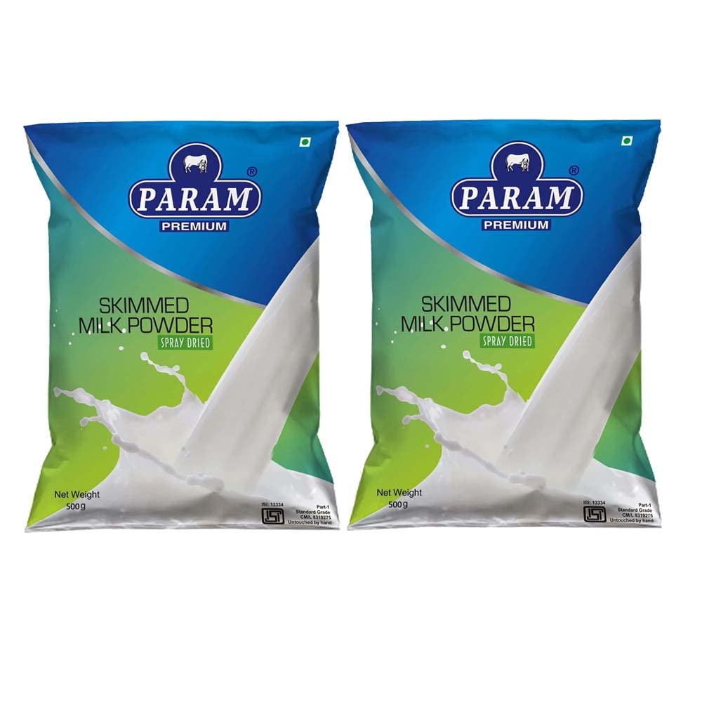 Param Skimmed Milk Powder 500g (Pack of 2) | 100% Pure & Natural, Sugar-Free, No Added Preservatives | Ideal for Tea, Coffee & Daily Use (B0BTVT4591) Amazon Price History, Amazon Price Tracker