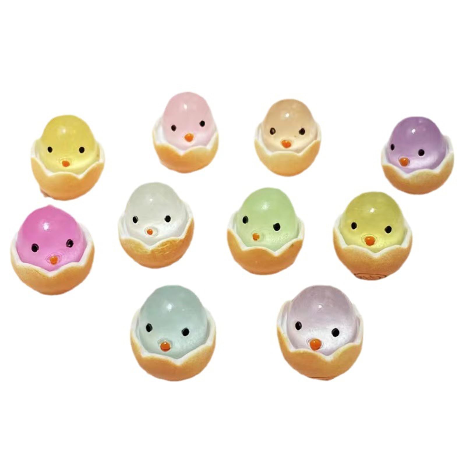 Jiu Xiao Liu10 Pcs Light Chick Toys Party Favors for Kids