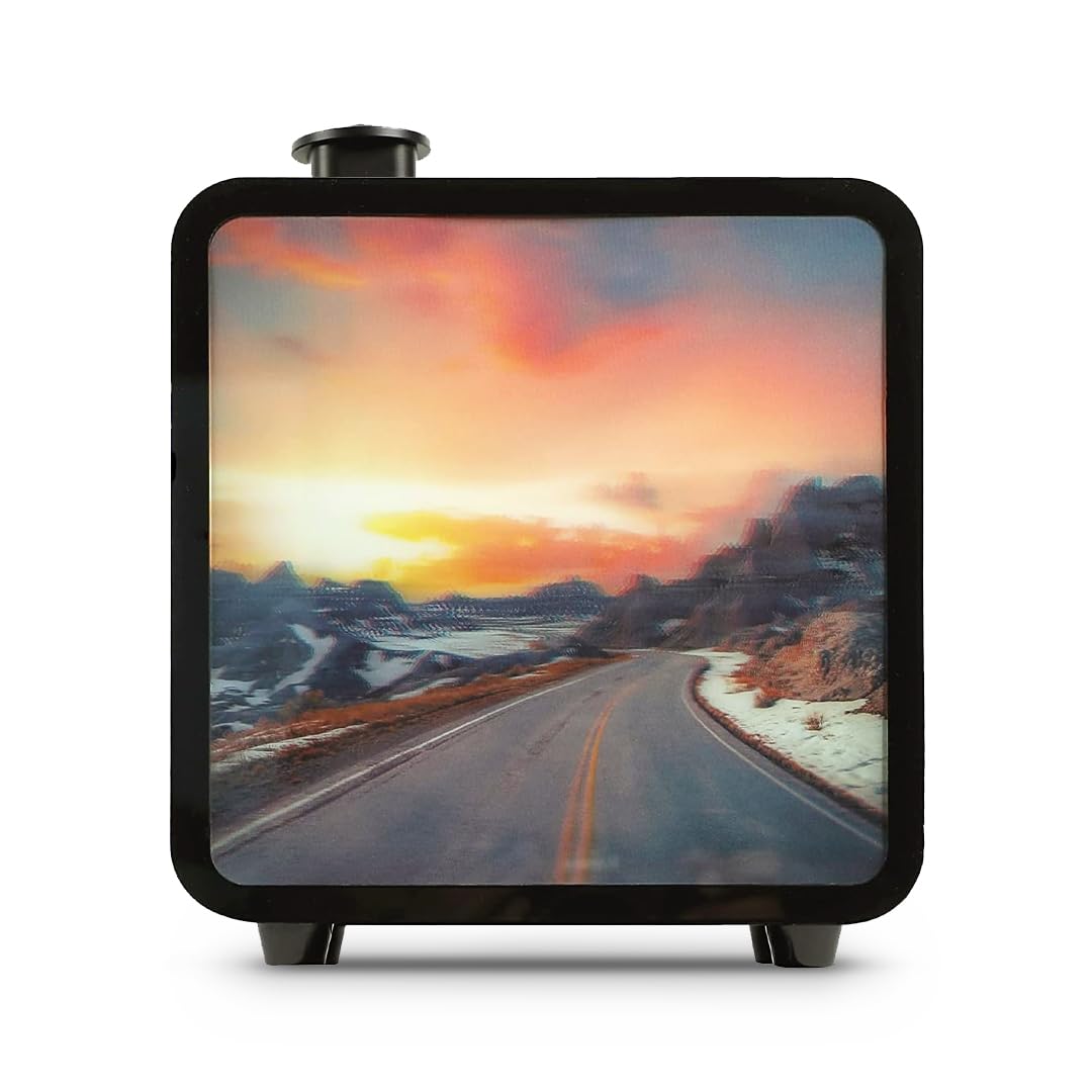 Sponsored Ad – Dr Scent Picture LED Diffuser (PED) Aromatherapy Essential Oil Diffuser Machine Black 150 (Small) | Quiet Aroma Diffuser for Home, Office & Spa