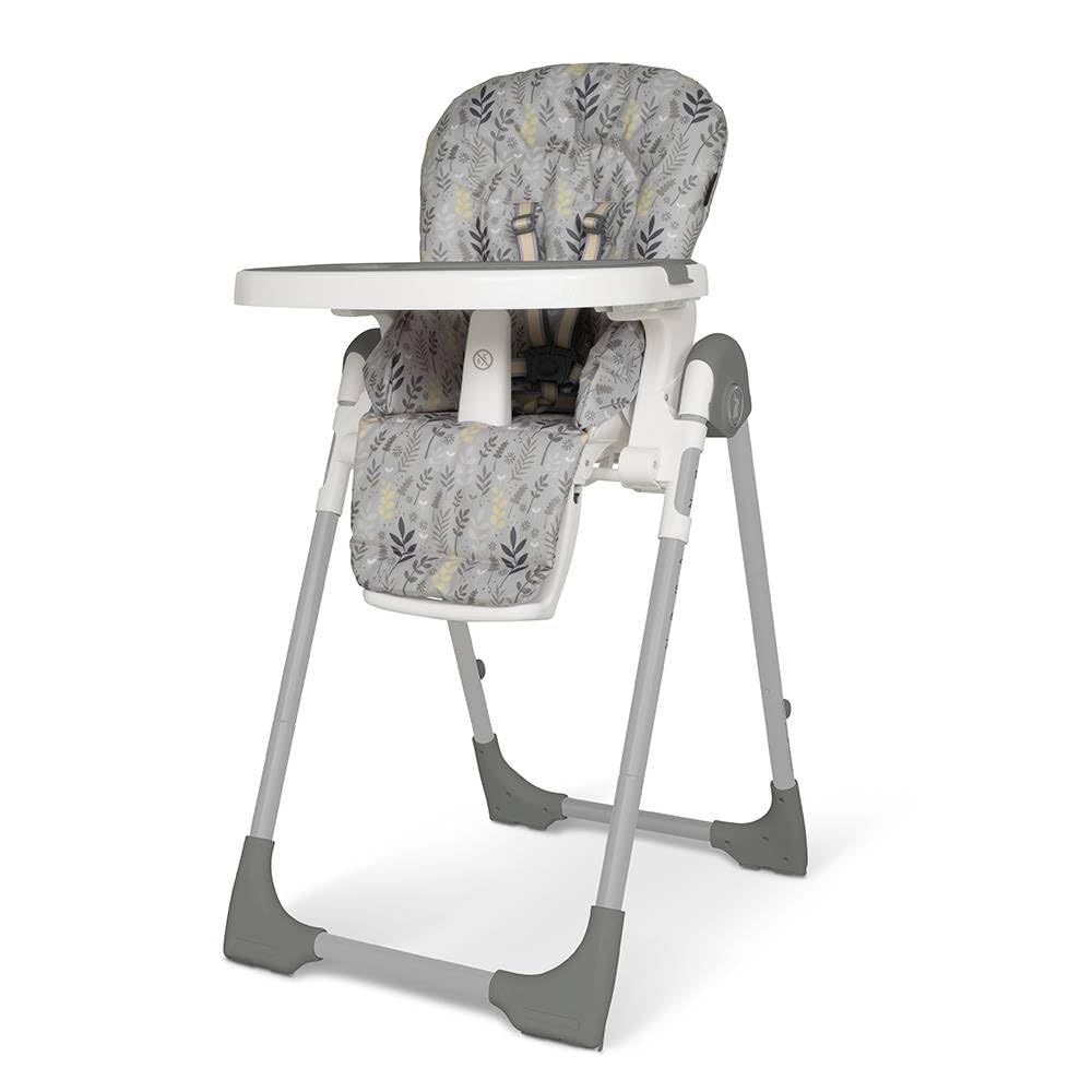 COSATTO Noodle 0+ Highchair - Compact, Height Adjustable, Foldable, Easy Clean, from Birth to 15kg (Bob Tail)