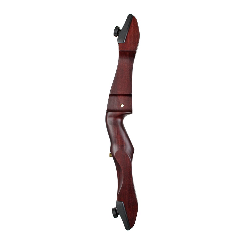 RAGIM Matrix Black, 62 Zoll, 14–40 lbs, Recurvebogen | vielseitiger Holzbogen mit Holzlaminierung und fiberglasverstärkten Wurfarmen
