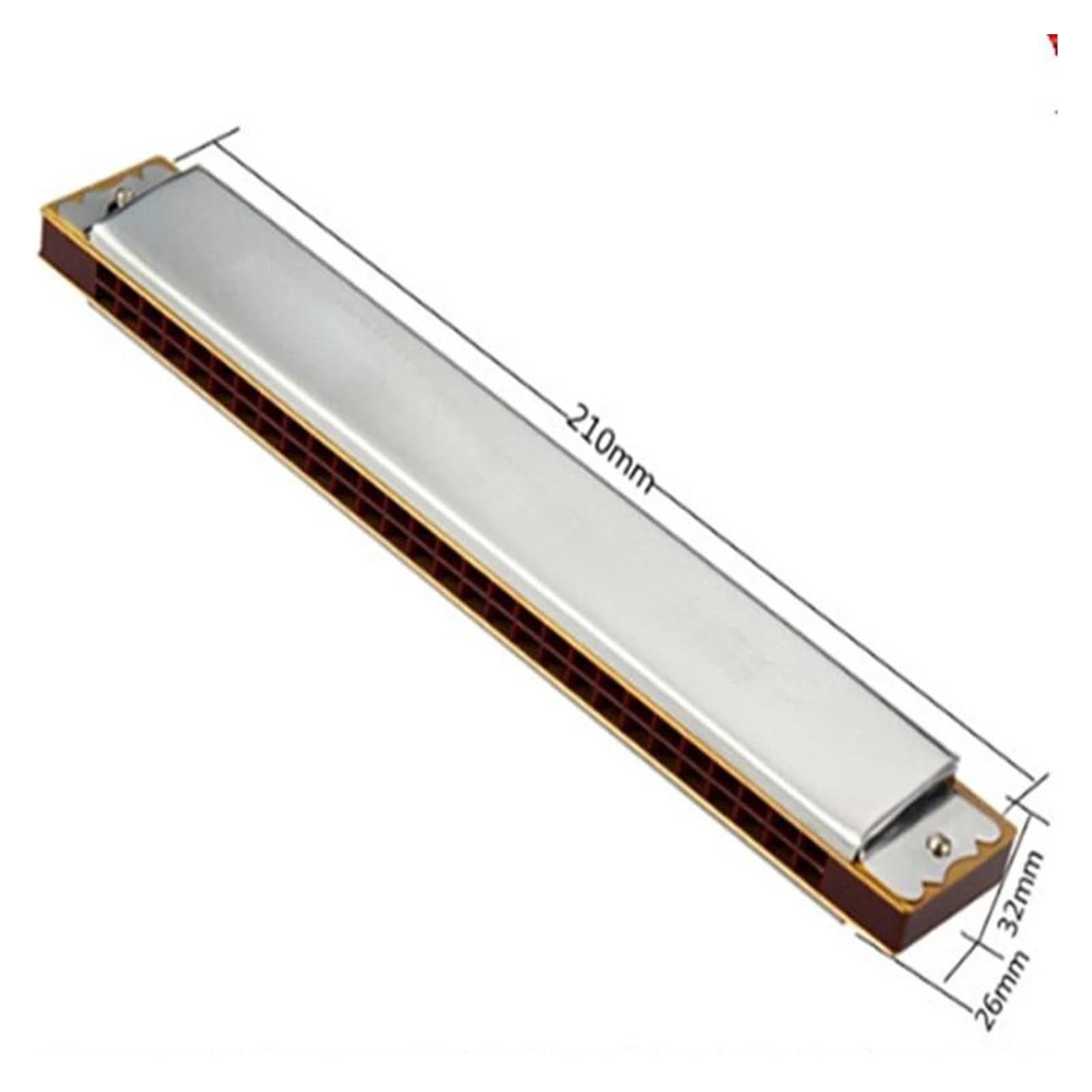 harmonijka Harmonijka Tremolo Harfa 28 otworów C Klucz Armonica Instrument muzyczny