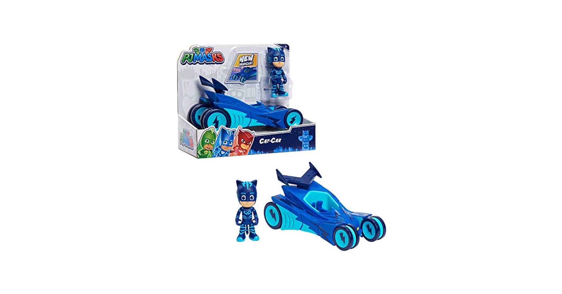 Amazon.com: PJ Masks Catboy & Cat-Car, 2-Piece Articulated