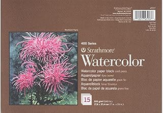 Strathmore 400 Series Watercolour Block (7x10") 15 Sheets