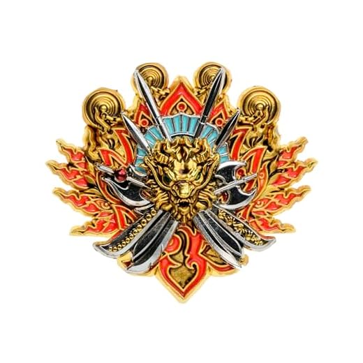 Starforged World of Warships Metall-Brosche, Anstecknadel, Spiel-Peripheriegeräte, Legierter Stahl, Kein Edelstein