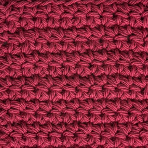 Image of Lily Sugar'n Cream 100% Cotton Yarn 6-Pack Bundle with Bella's Crafts Stitch Markers (Sunset)