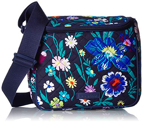 Vera Bradley Women's Signature Cotton Stay Cooler Lunch Bag, Moonlight Garden