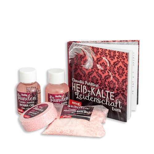 ROTH Heiße Stunden - Erotik Adventskalender gefüllt mit Bade-Produkten und Roman, Badeartikel-Kalender für die Vorweihnachtszeit – Bild 6