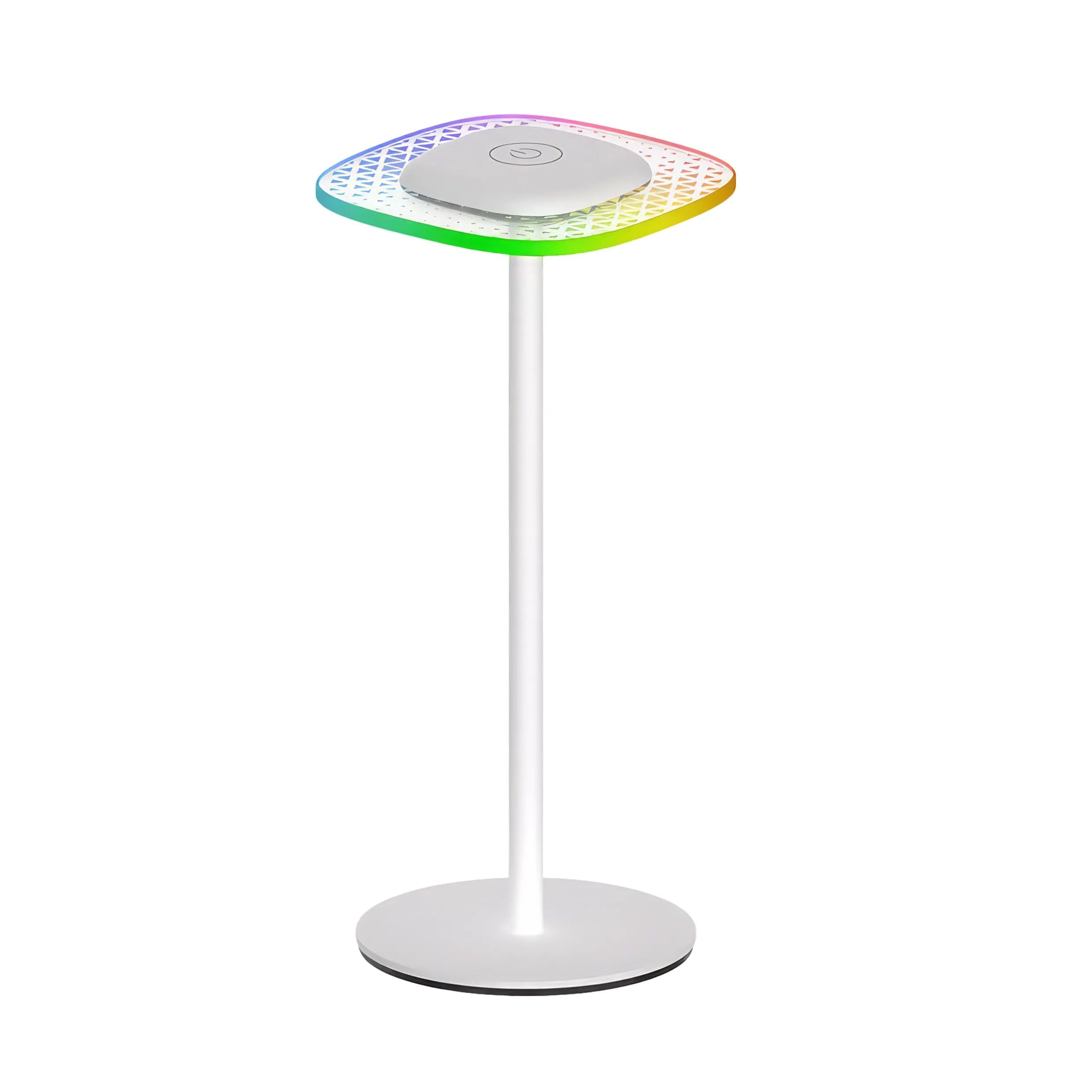 Lampada Da Tavolo LED RGB Con Ricarica Smartphone Wireless Speaker Bluetooth System