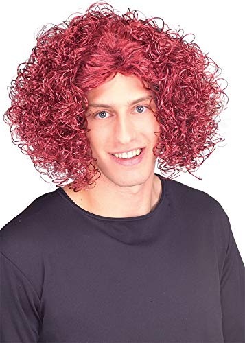 Rubie's Loud Mouth Top Wig, Red, One Size