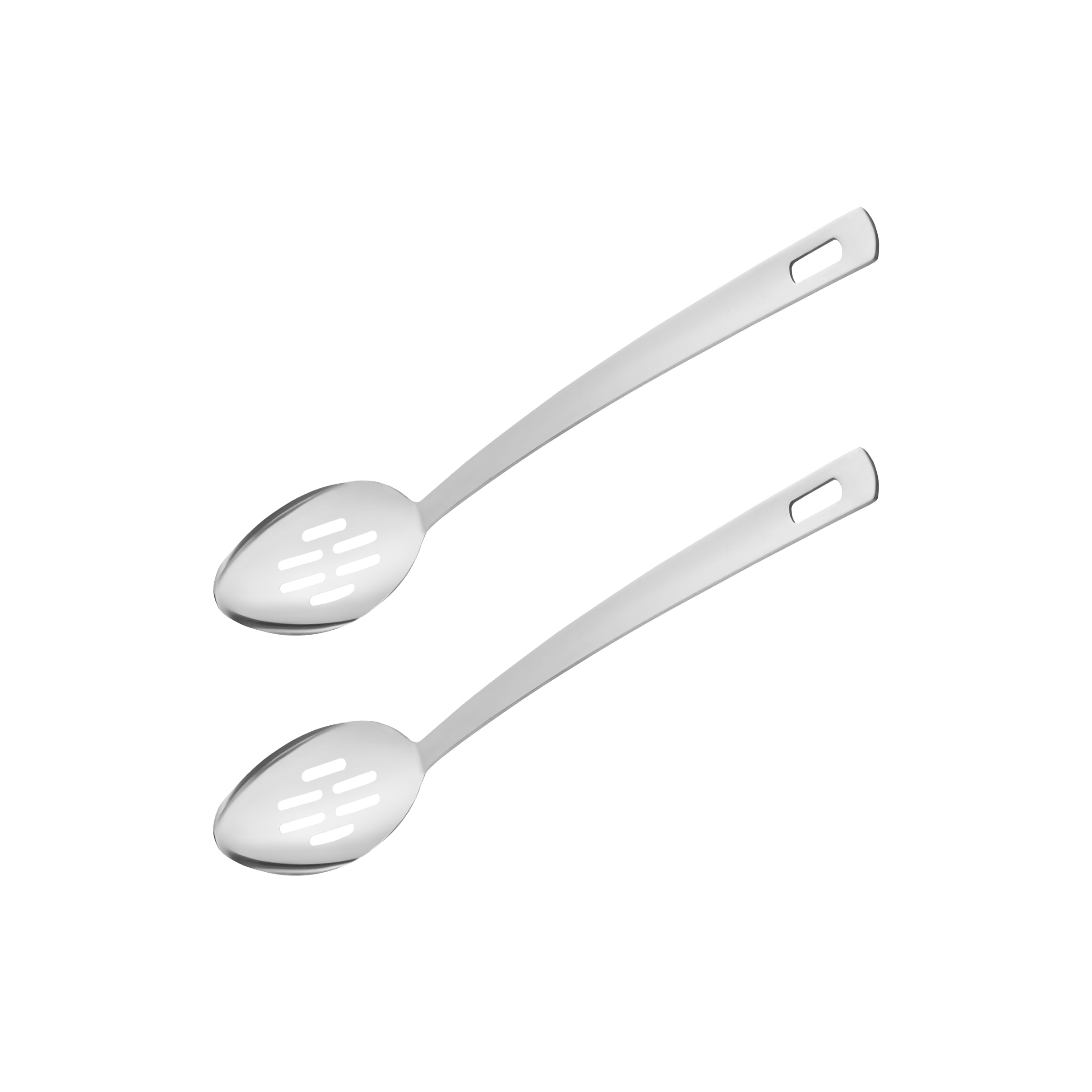 Cuillères de cuisine pour la maison en acier poli durable
