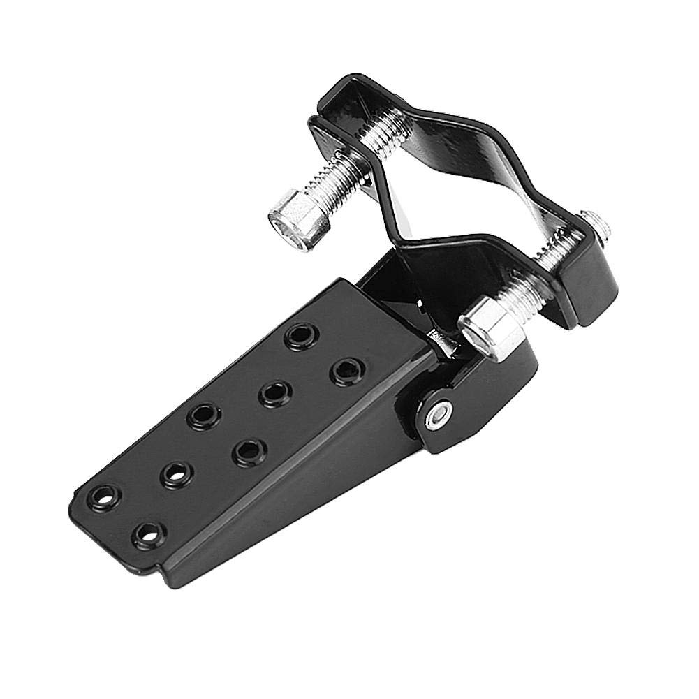 Universal Motorcycle Folding Foot Pegs, 8MM Aluminum CNC Foldable 90°Non-Slip Pedals - Foto 5