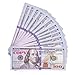 GoodOffer 100 Dollars Play Money – Realistic Prop Money 100 pcs. – Total of $10,000 Copy Money with Two Sides for Pranks, Games, Monopoly – Educational Play Money for Kids – Prop Hundred Dollar Bills 