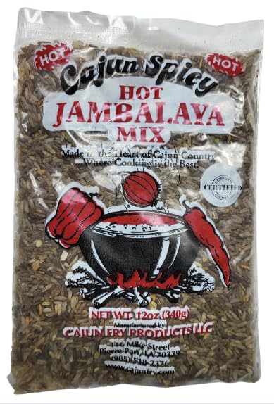 8oz HOT Pastalaya - Hecho en el corazón del país cajún... donde cocinar es lo mejor - por Cajun Fry Products