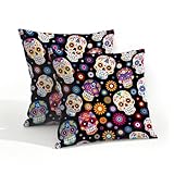 Quatre tailles et colis : housse de coussin d'extérieur disponible en 40 x 40 cm, 45 x 45 cm, 50 x 50 cm, 55 x 55 cm, chaque colis comprend 2 taies d'oreiller ; seules les housses de coussin d'extérieur sont incluses, pas de coussin Insert