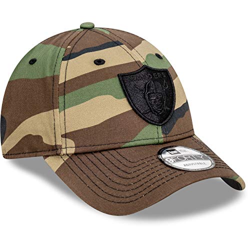 New Era 9forty Snapback Cap Las Vegas Raiders Wood Camo - vue 3