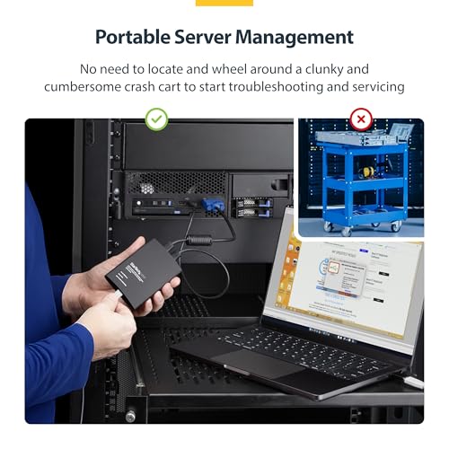 Image of KVM USB Crash Cart w File Xfer