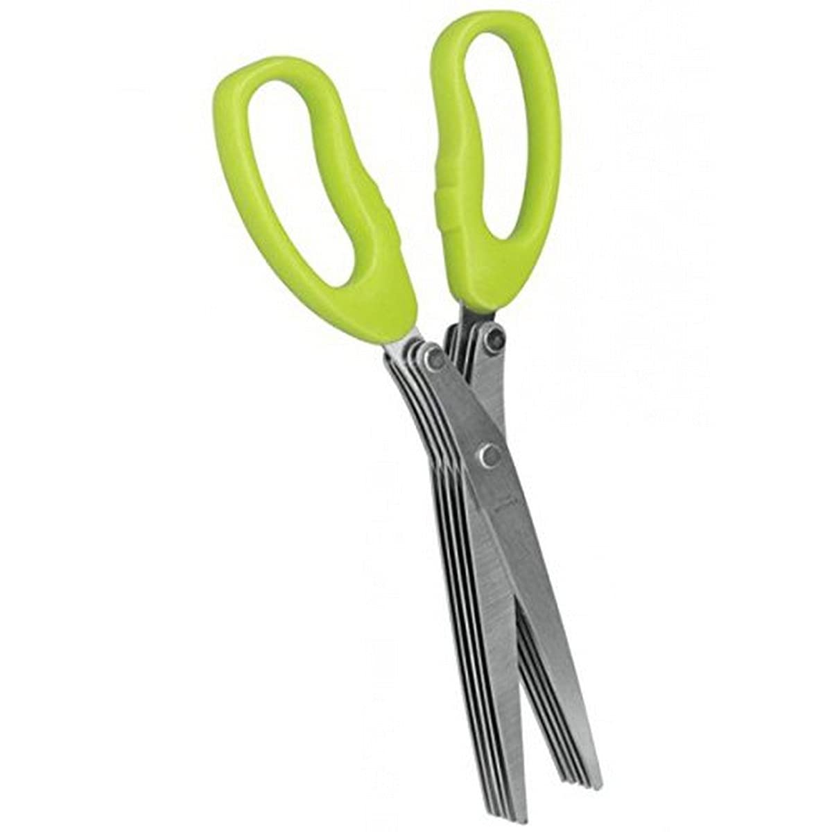 Ciseaux à herbes Metaltex 5 lames plastique multicolore 19 cm pour découpe rapide