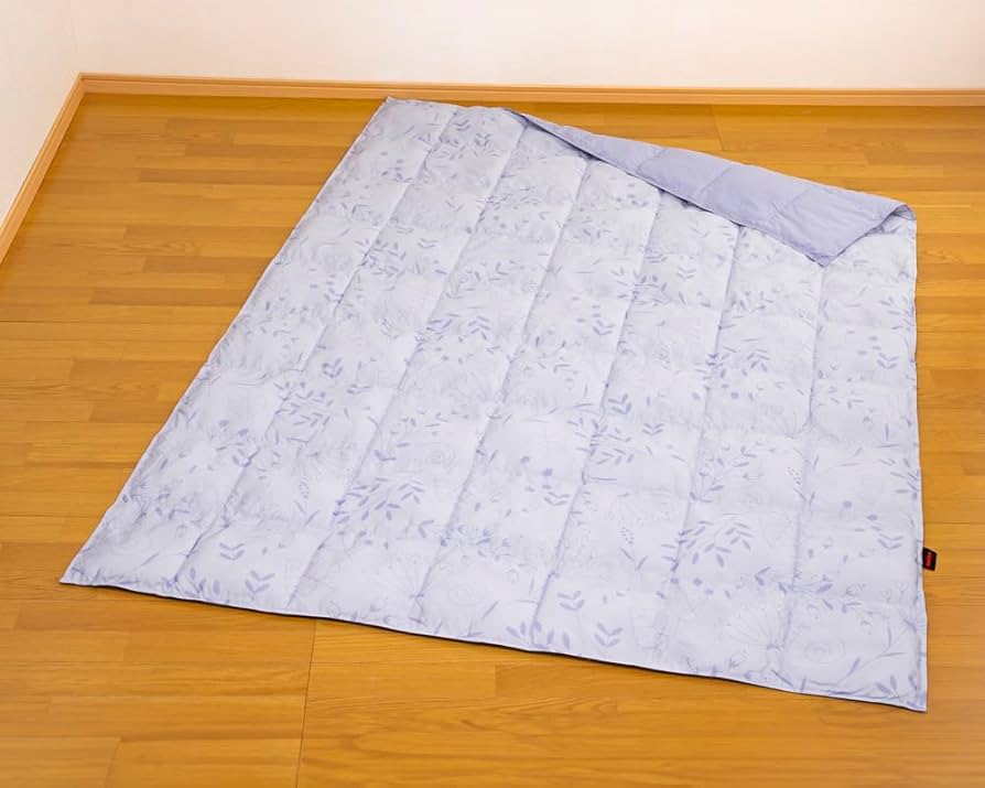 肌布団 肌掛け 布団 シングル ラベンダー テイジン マイクロフラッフィー 5/12「らくらく茂」紹介 マイクロフラッフィー 肌掛けふとん