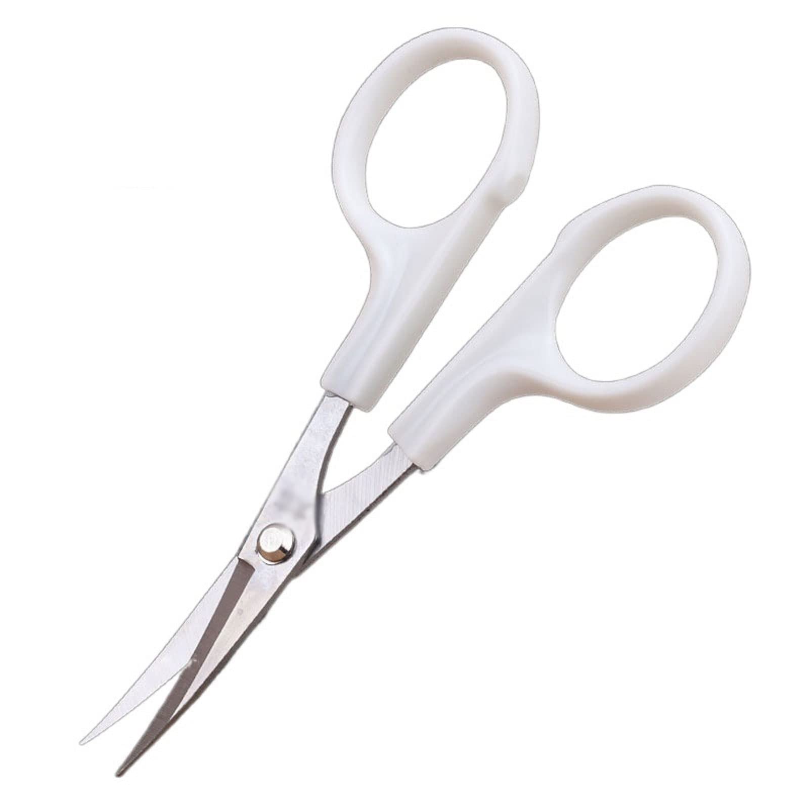Tijeras Curvas para Bordado, Tijeras con Cabezal de Corte para Costura, Herramientas de Tijera de Sastre para Punto de Cruz de Tela