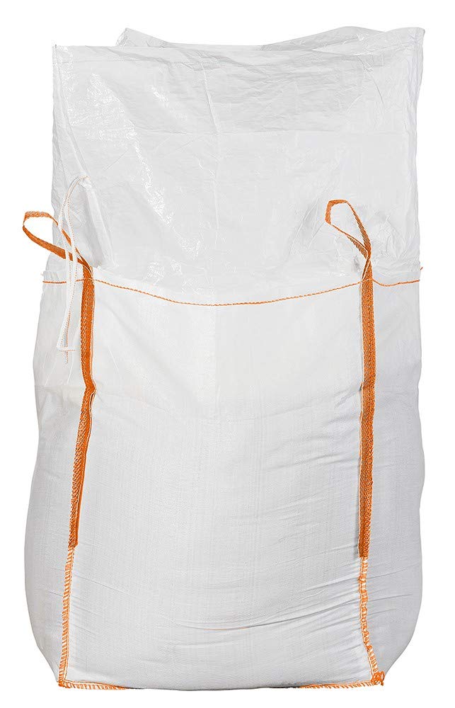 Big Bag avec Jupe de fermeture 1500 KG Sac Gravat 90x90x110cm Lot de 10 sacs | 1, 2, 5 et 10 produits disponibles | Disponible avec Goulotte de Déchargement et normale | sac a gravats | sac de jardin