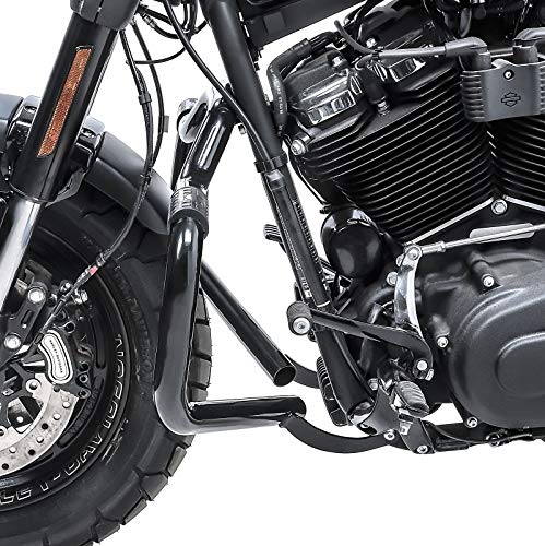 Pare Cylindre Mustache II pour Harley Softail Fat Bob 114 18-20 Noir