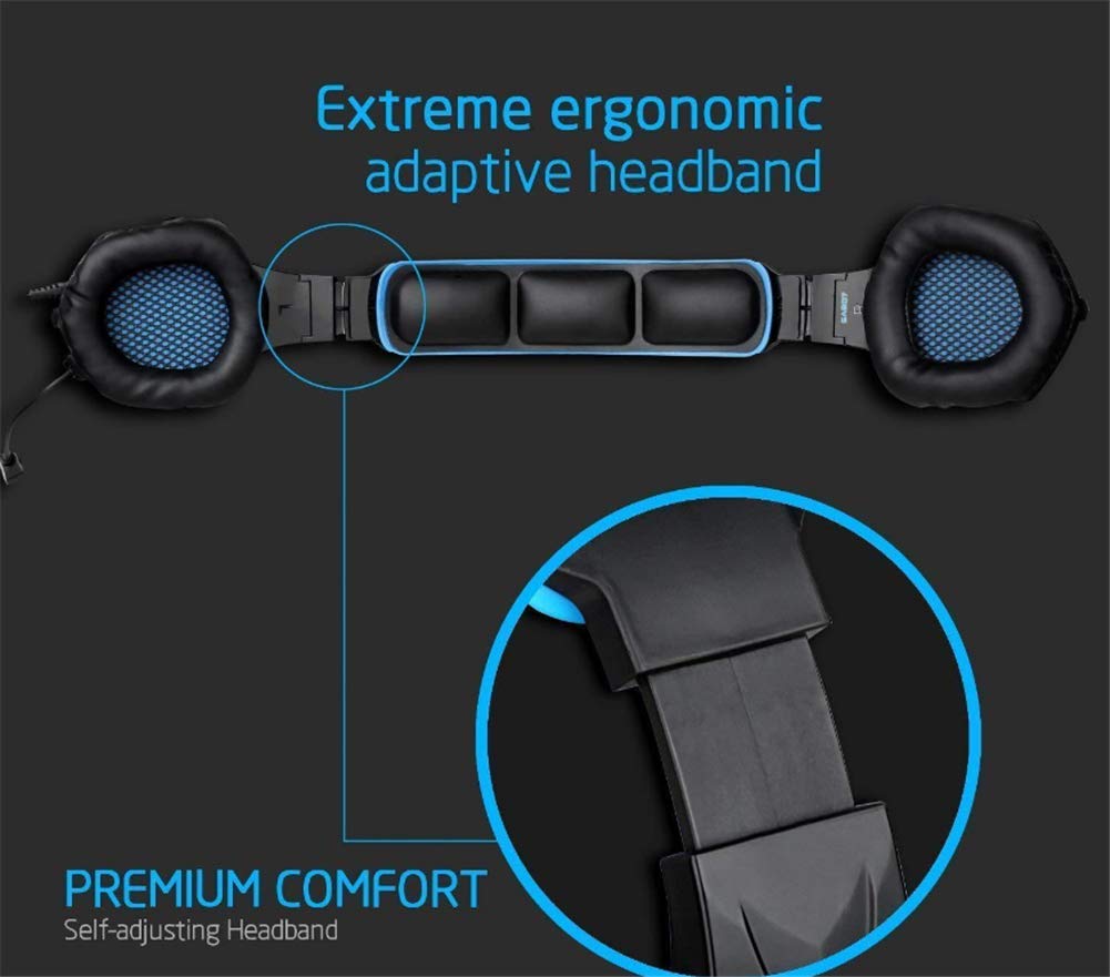 Auriculares gaming Auriculares profesionales Confort Reducción de ruido con micrófono Beexcellent Laptop Auriculares profesionales