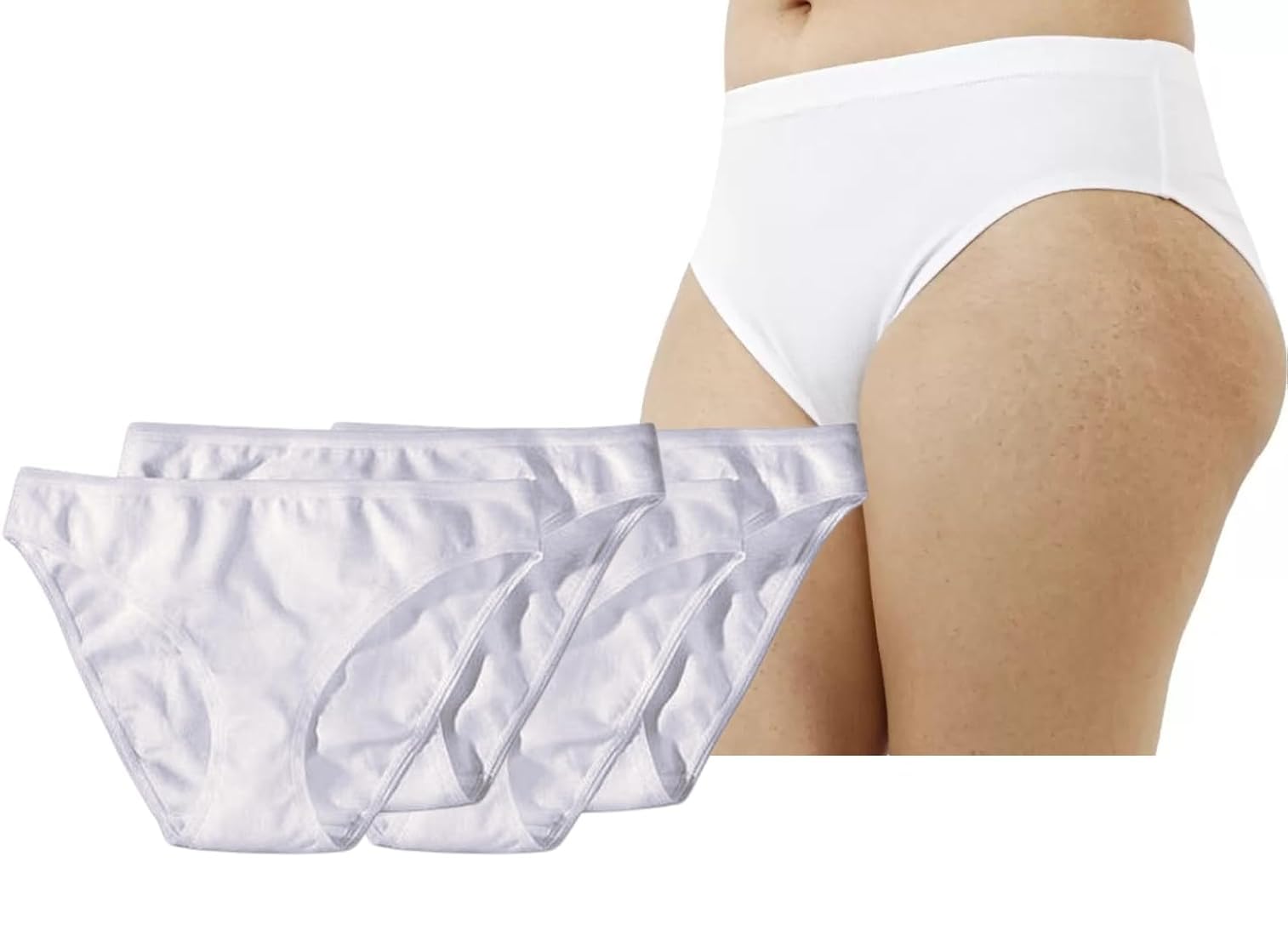 Disposable spunlace Panties, Travelling, spa, Massage, Maternity (White, 10 Pcs, Standard Size)-for Unisex-image-38