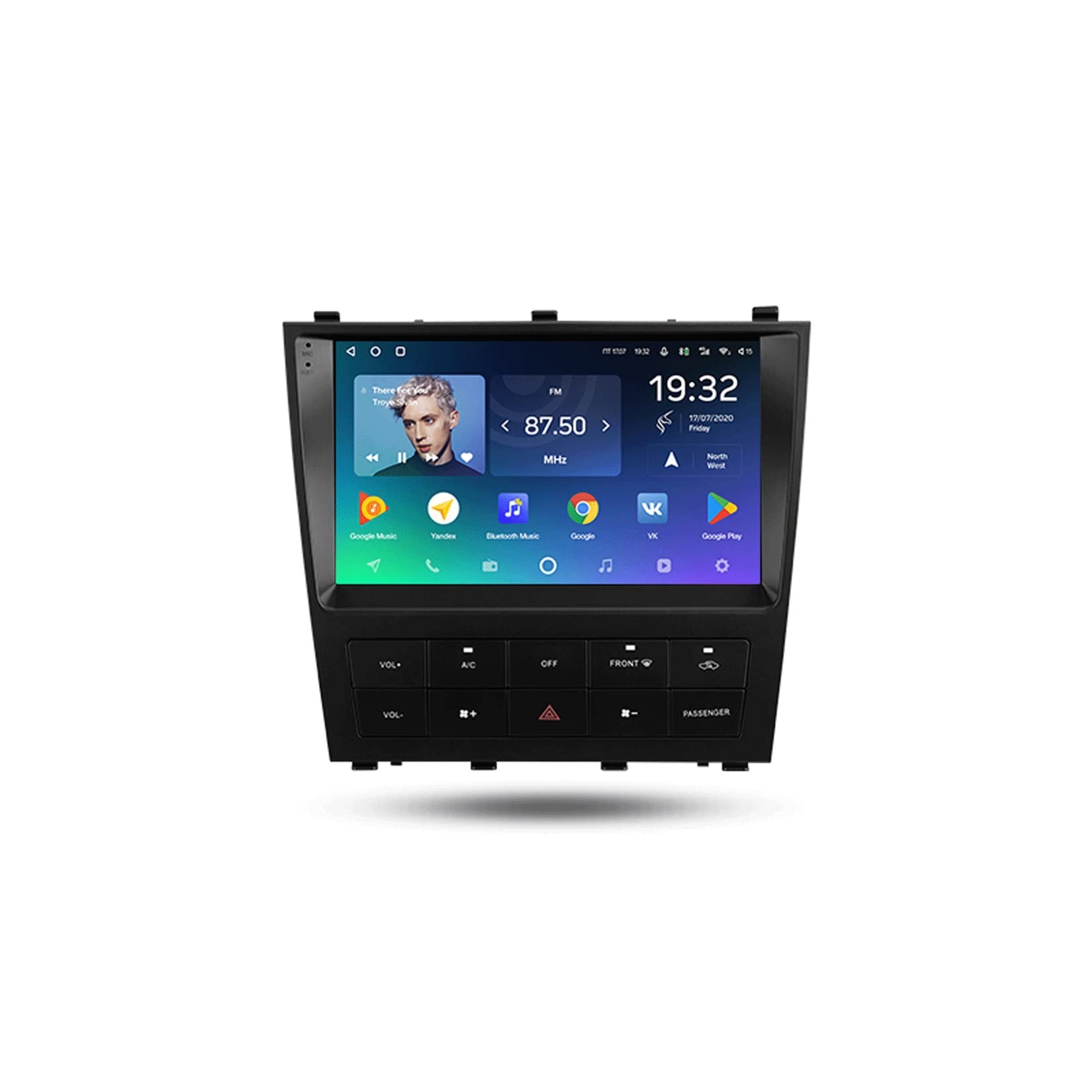 XXCC Android 10 Car Stereo Double Din For Lexus IS200 XE10 1999-2005 Plug and Play Car Radio Stereo Bluetooth Sat Nav GPS Supports Full RCA Output WIFI Camera OBD2 DVR TPMS (Color : T500 2+32G)