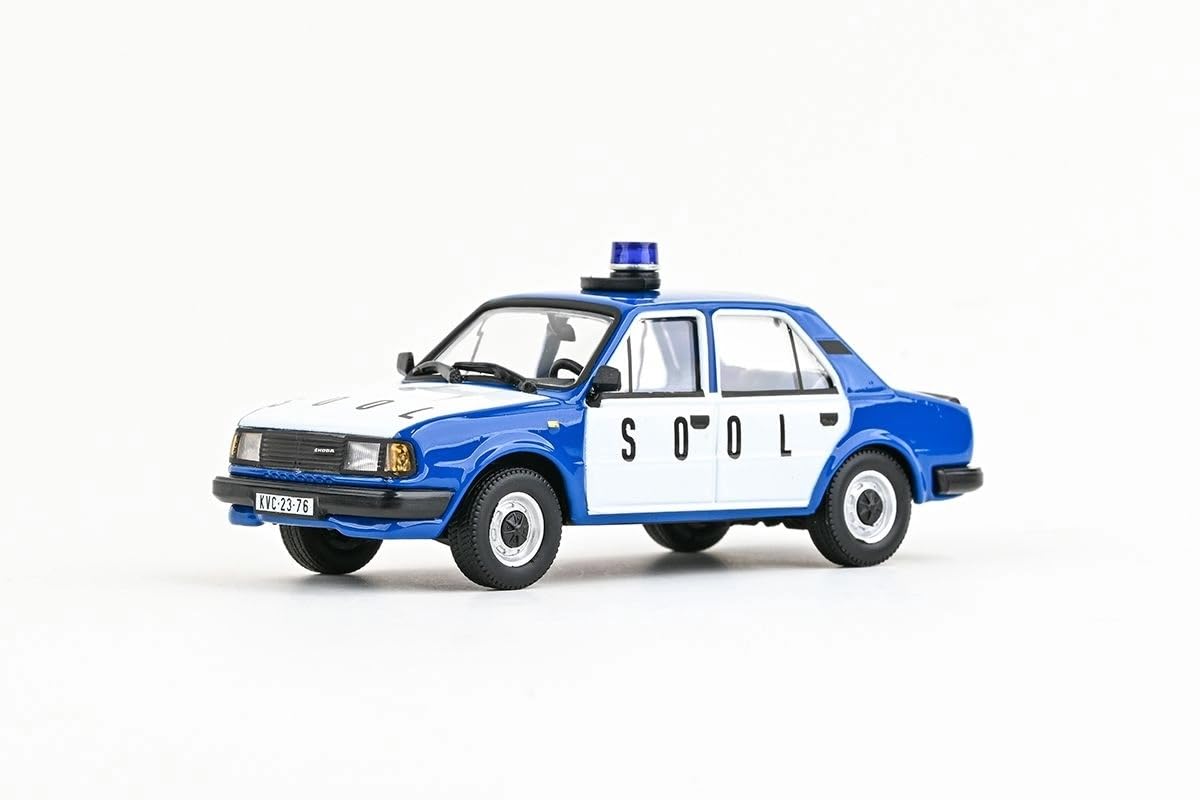 Skoda 120 l (1984) 1:43 odlew metalowy model samochodu, wierny model kolekcjonerski i zabawkowy samochód dla dzieci i dorosłych, miniaturowy pojazd jako prezent – SOOL