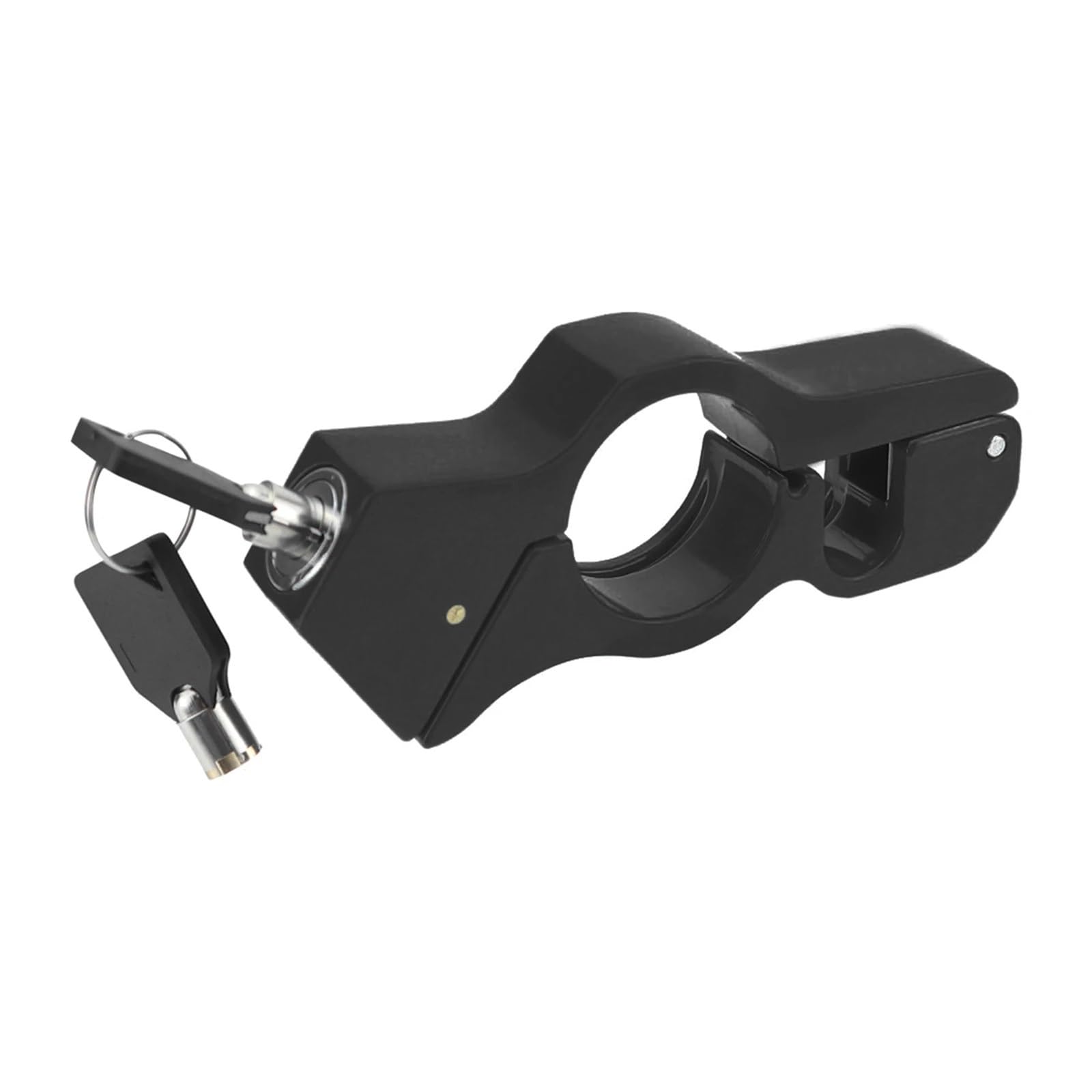 Arupmn Black Chain Lock Anti-Theft Motorcycle Bike Throttle Lock Handlebar Brake Locks Motorcycle Handlebar Lock(Black)