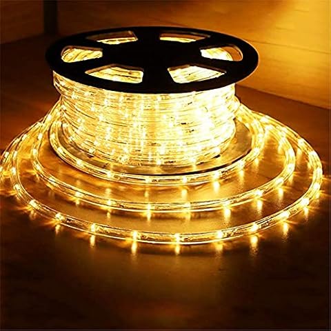 PUHONG 100Ft Waterproof Christmas Rope Lights Cover