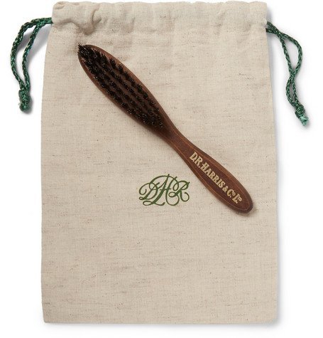 D R Harris Boar Bristle Beard Brush - Natural Wood by D R Harris