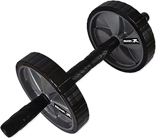 Roda de Exercícios Abdominais Dupla Muvin – Roda Para Exercícios Abdominais – Equipamento Para Treinamento de Força no Abdômen – Treino Funcional – Exercícios – Academia